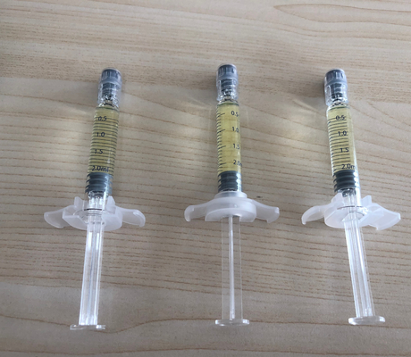 주사 가능한 히알루론산 나트륨 복합의 솔루션 이전 다크 원은 눈물 홈을 충전합니다