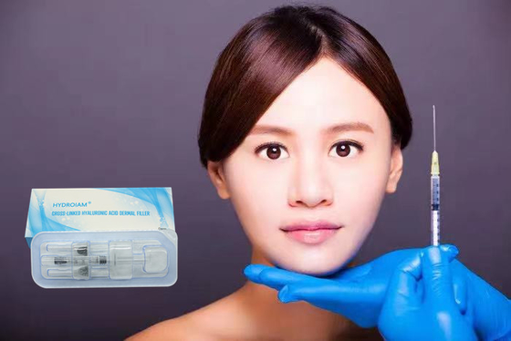 눈 주름 입술 충분함 코 턱 하에 얼굴을 위한 히알루론산 주사 겔 충전기