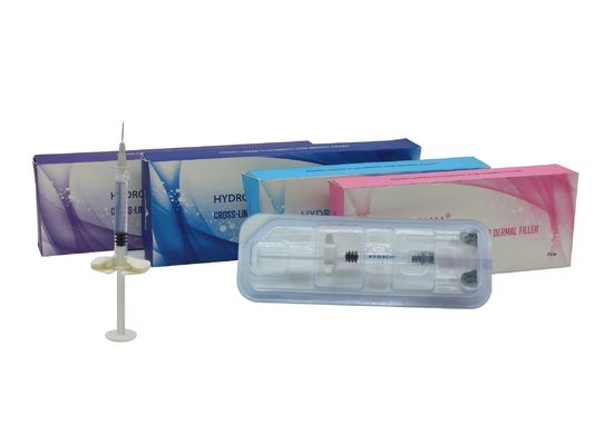 교차 연결 히알루론산 피부 충전물 5ml 주사 가능한 유방 엉덩이 충전물