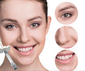 코 성형술을 위한 1ml 피부 입술 충전물 교차 연결 나트륨 히알루론산