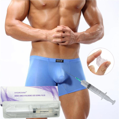 남근 확대와 화장용 생식기 수술을 위한 나트륨 히알루론산 충전물
