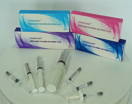 전문 주름 필러 24mg/Ml Hyaluronic Acid For Face Cross Linked Sodium Hyaluronate 주사용