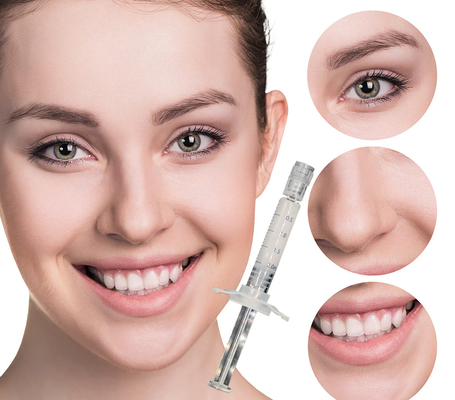 폴리카프롤락톤 젤 피부 필러 (Polycaprolactone Gel Dermal Filler for Wrinkle Removal) 클리닉 스파 (Clinic Spa) 에서 얼굴 리프트를 위해